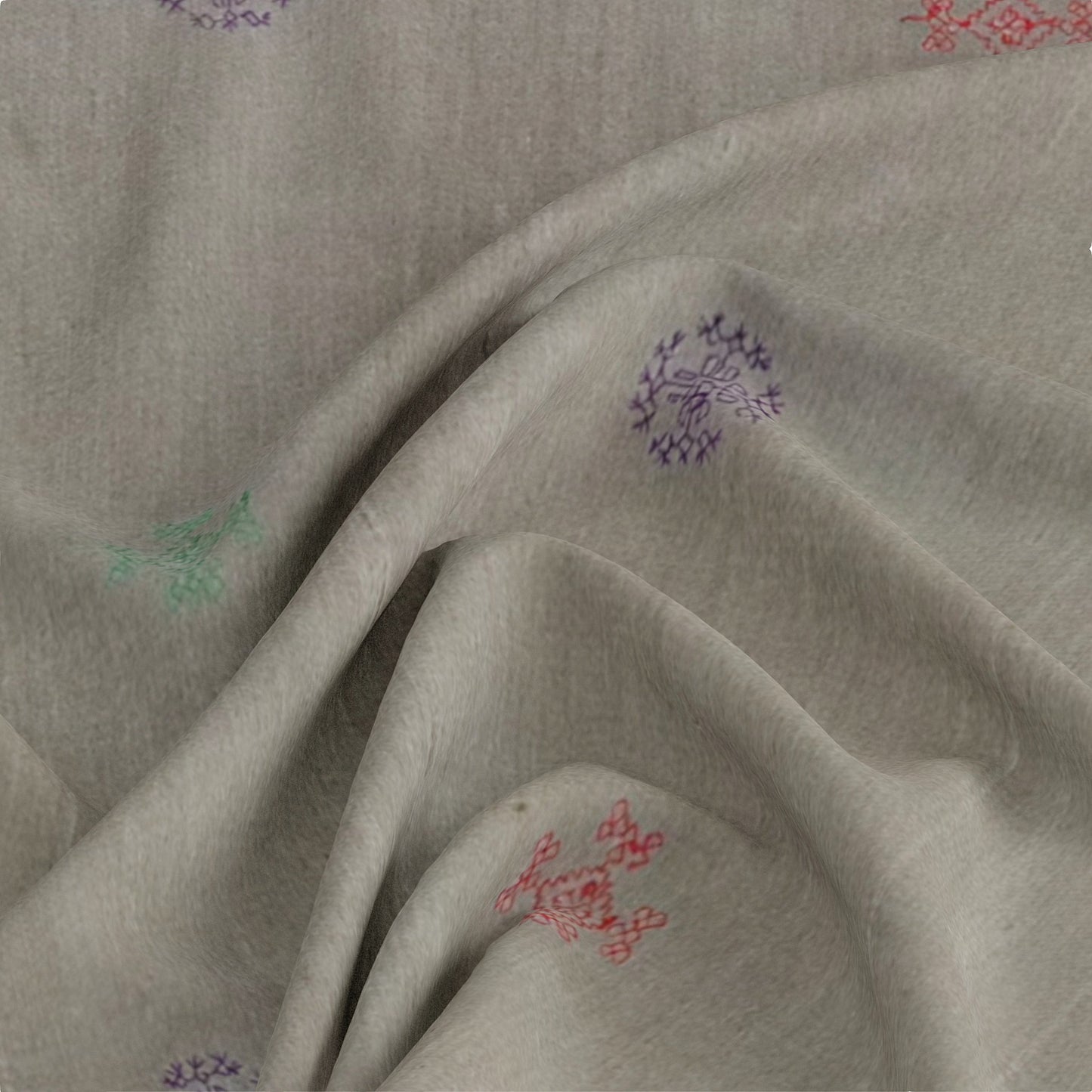 Ilkal Pure Cotton Hand Embroidery/100%Kasuti Saree