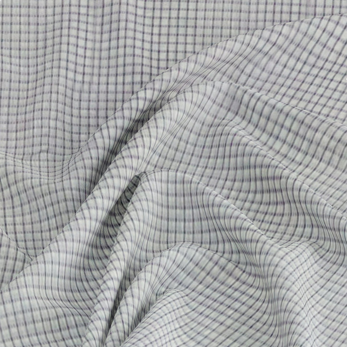 Ilkal Handloom Checks Pure Cotton Silk Saree