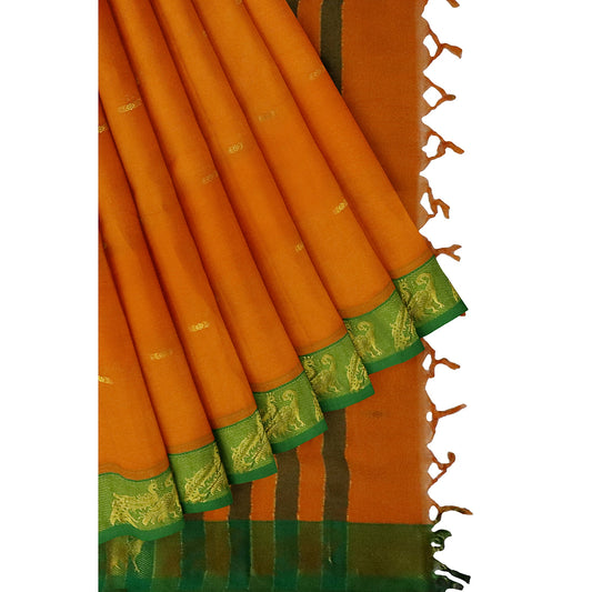 Banahatti Cotton Saree- Amsty