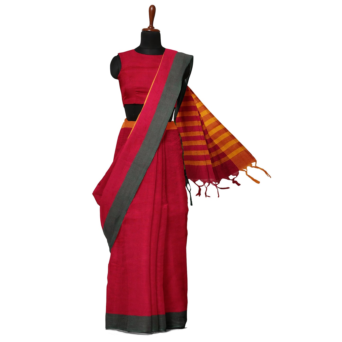 Banahatti Cotton Saree- Amsty
