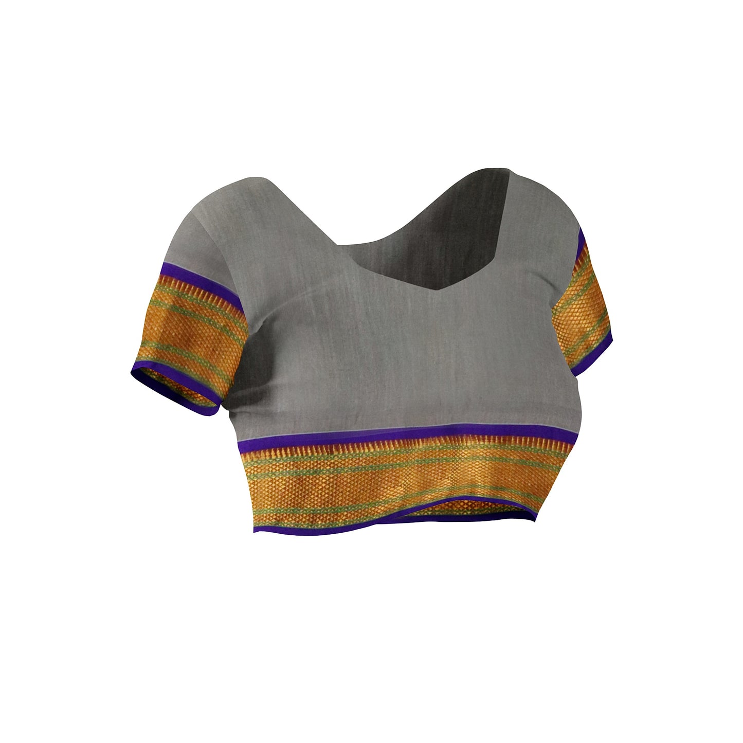 Ilkal Pure Cotton Hand Embroidery/100%Kasuti Saree