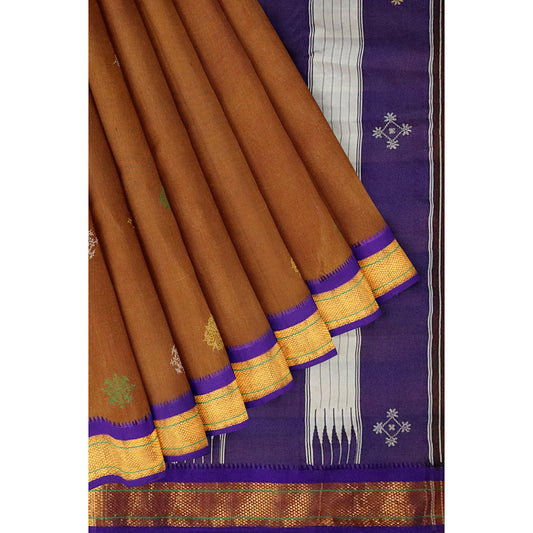 Ilkal Pure Cotton Hand Embroidery/100%Kasuti Saree