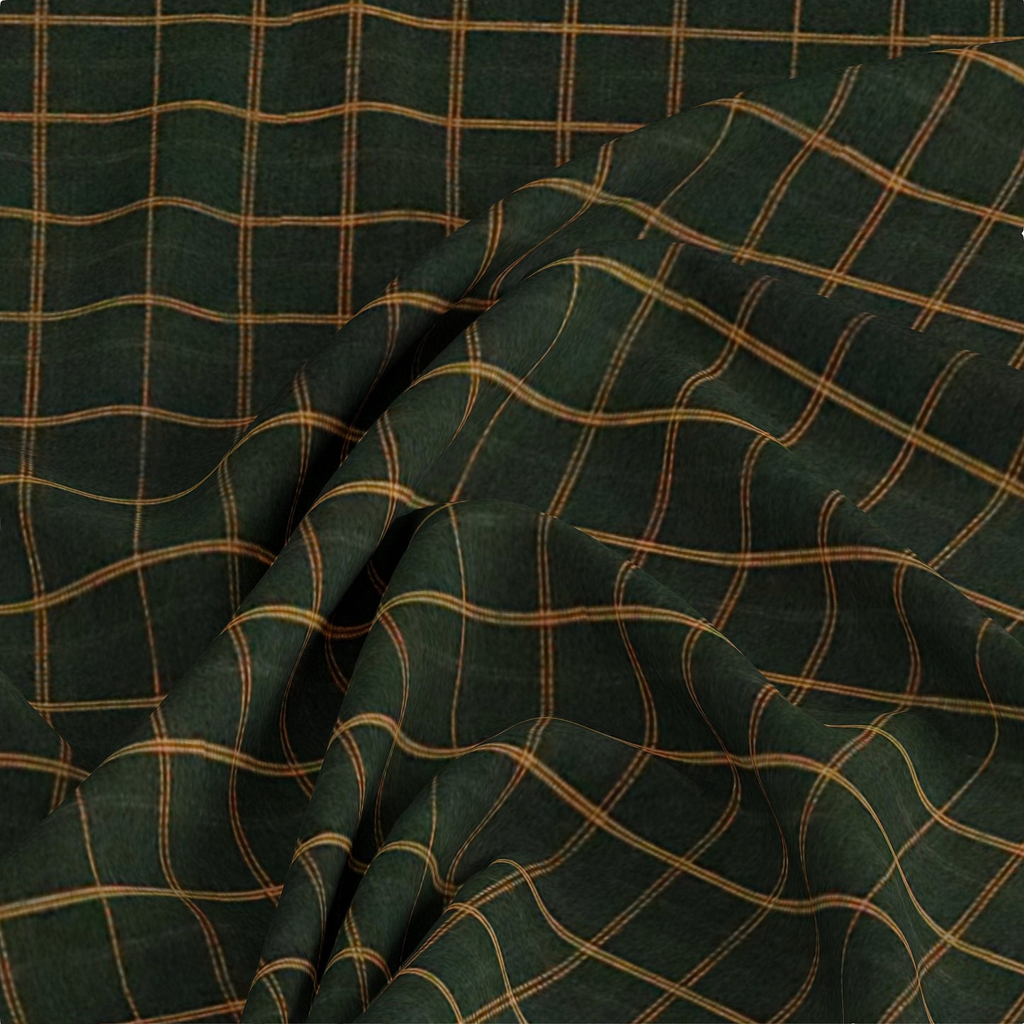 Ilkal Checks Cotton Silk Saree