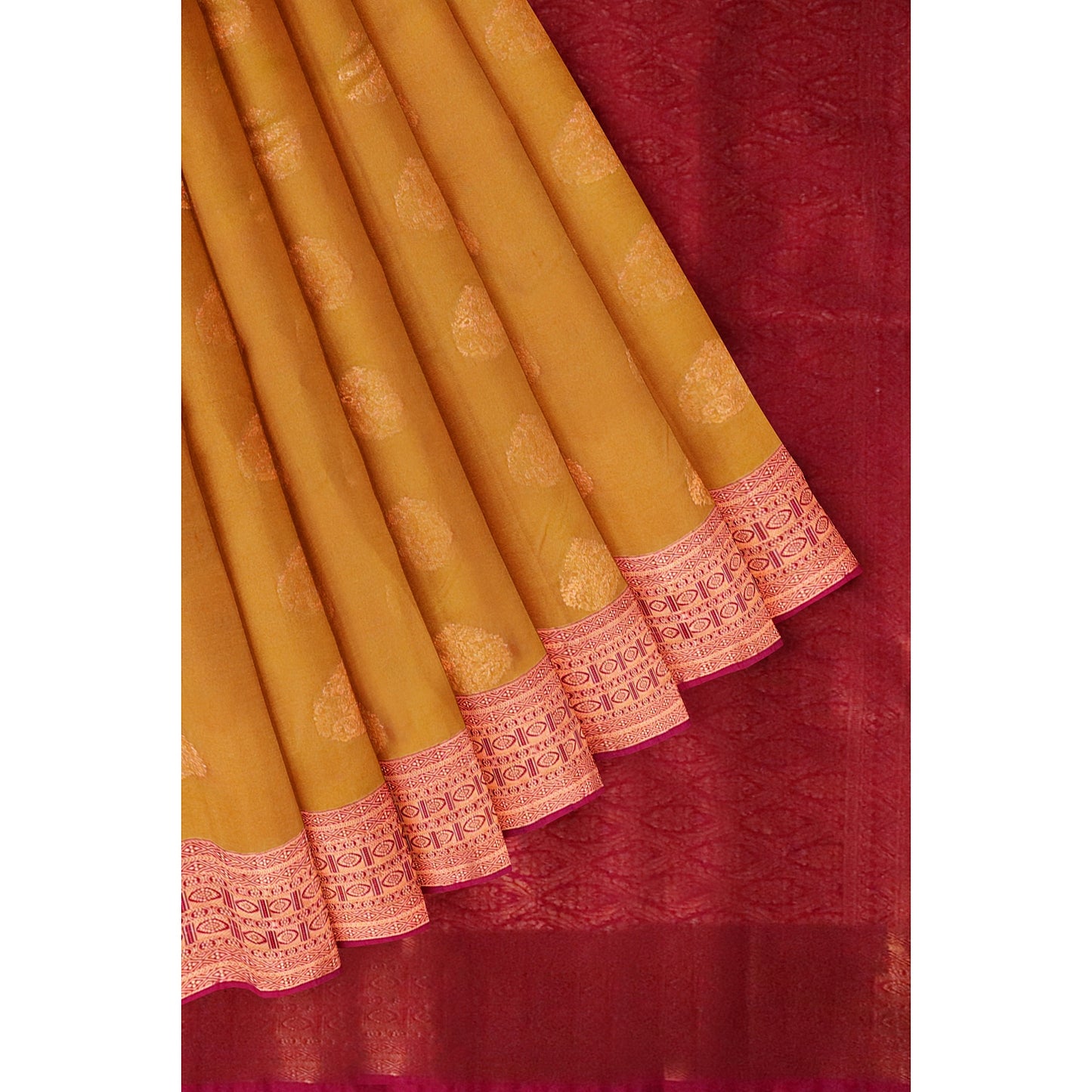 Kanchipuram Half Mix Silk Saree