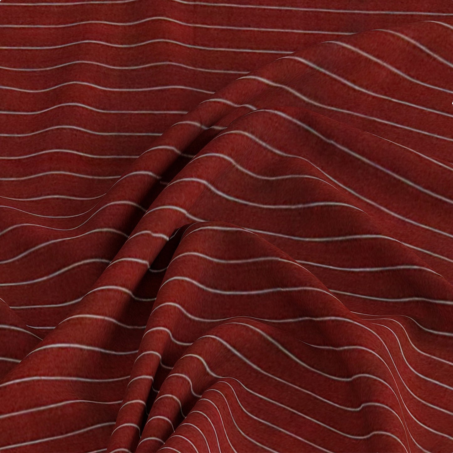 Ilkal Handloom Strip/Lining Pure Cotton Silk Saree