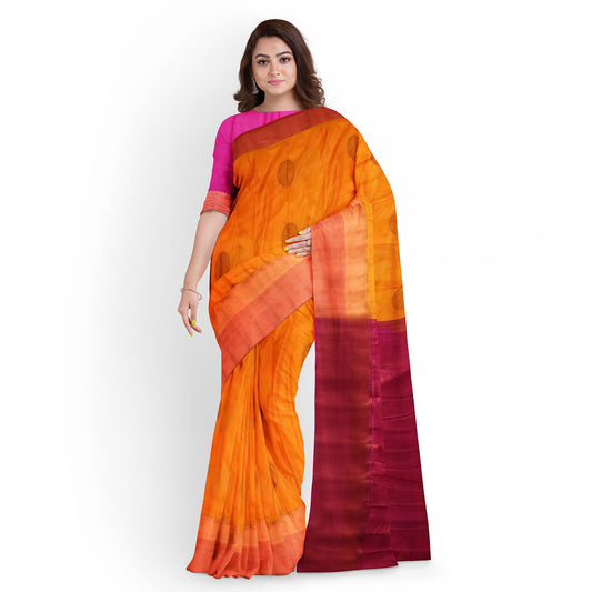 Kanchipuram Soft Silk Rich Pallu Saree