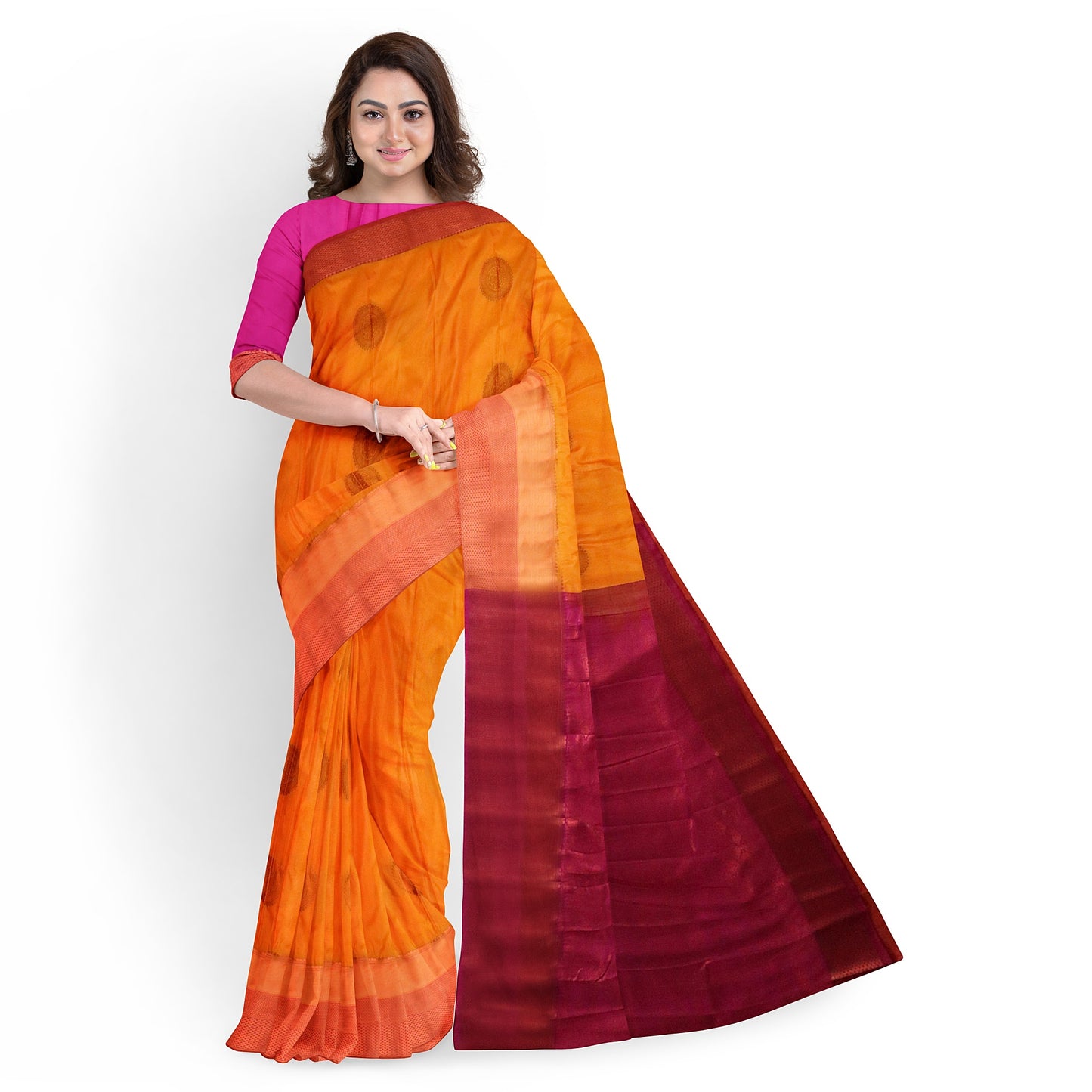 Kanchipuram Soft Silk Rich Pallu Saree