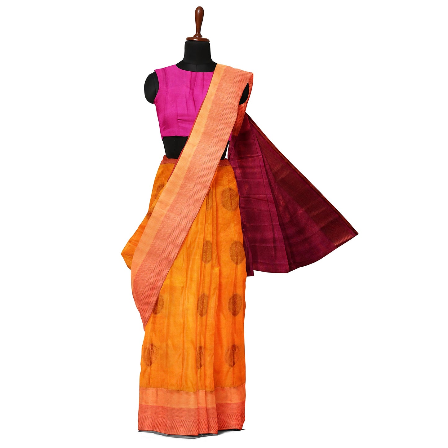 Kanchipuram Soft Silk Rich Pallu Saree