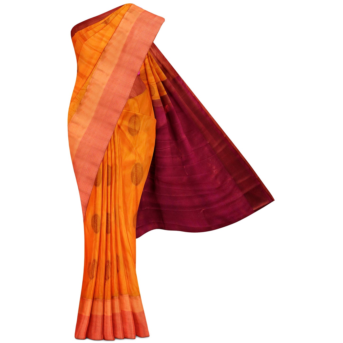 Kanchipuram Soft Silk Rich Pallu Saree