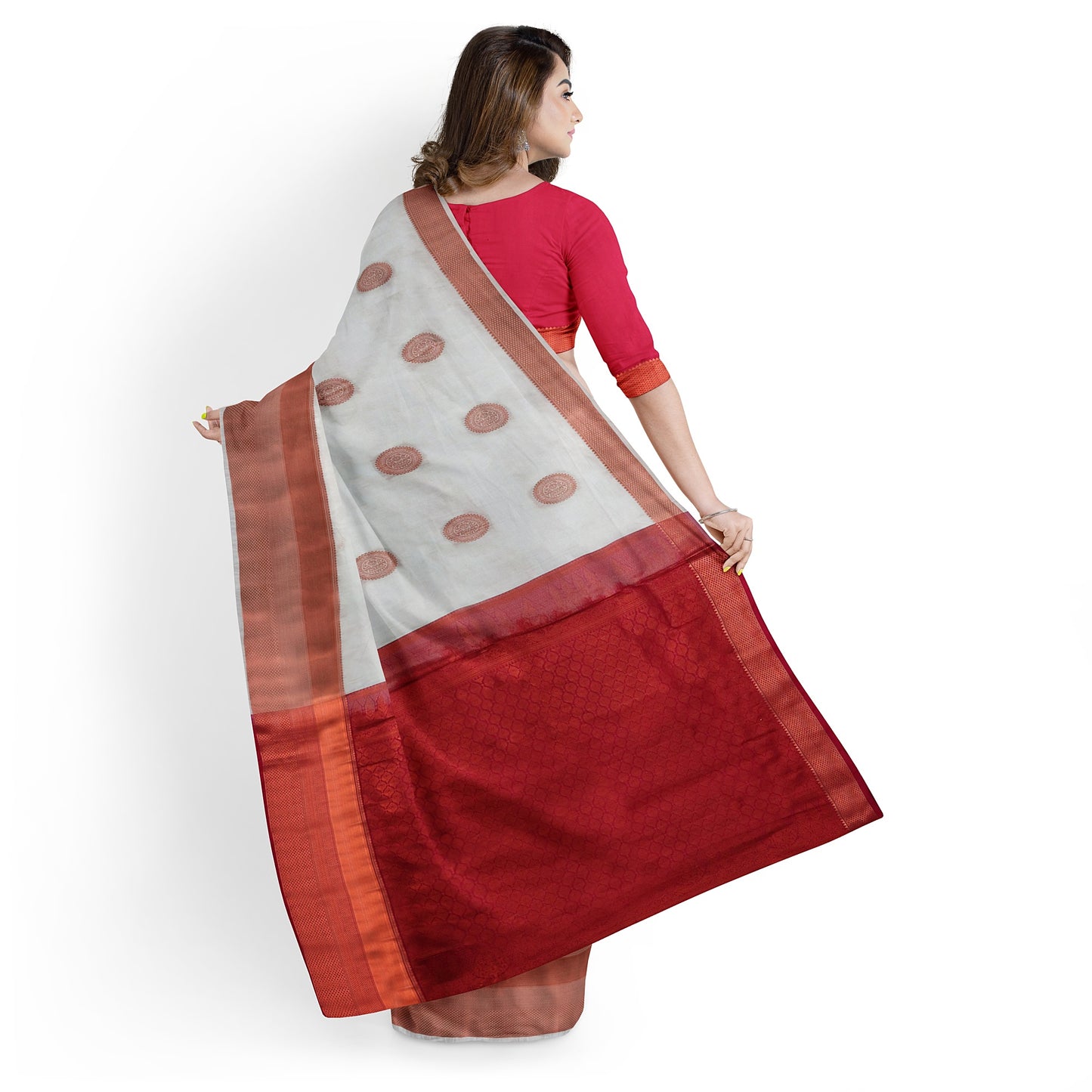 Kanchipuram Soft Silk Rich Pallu Saree