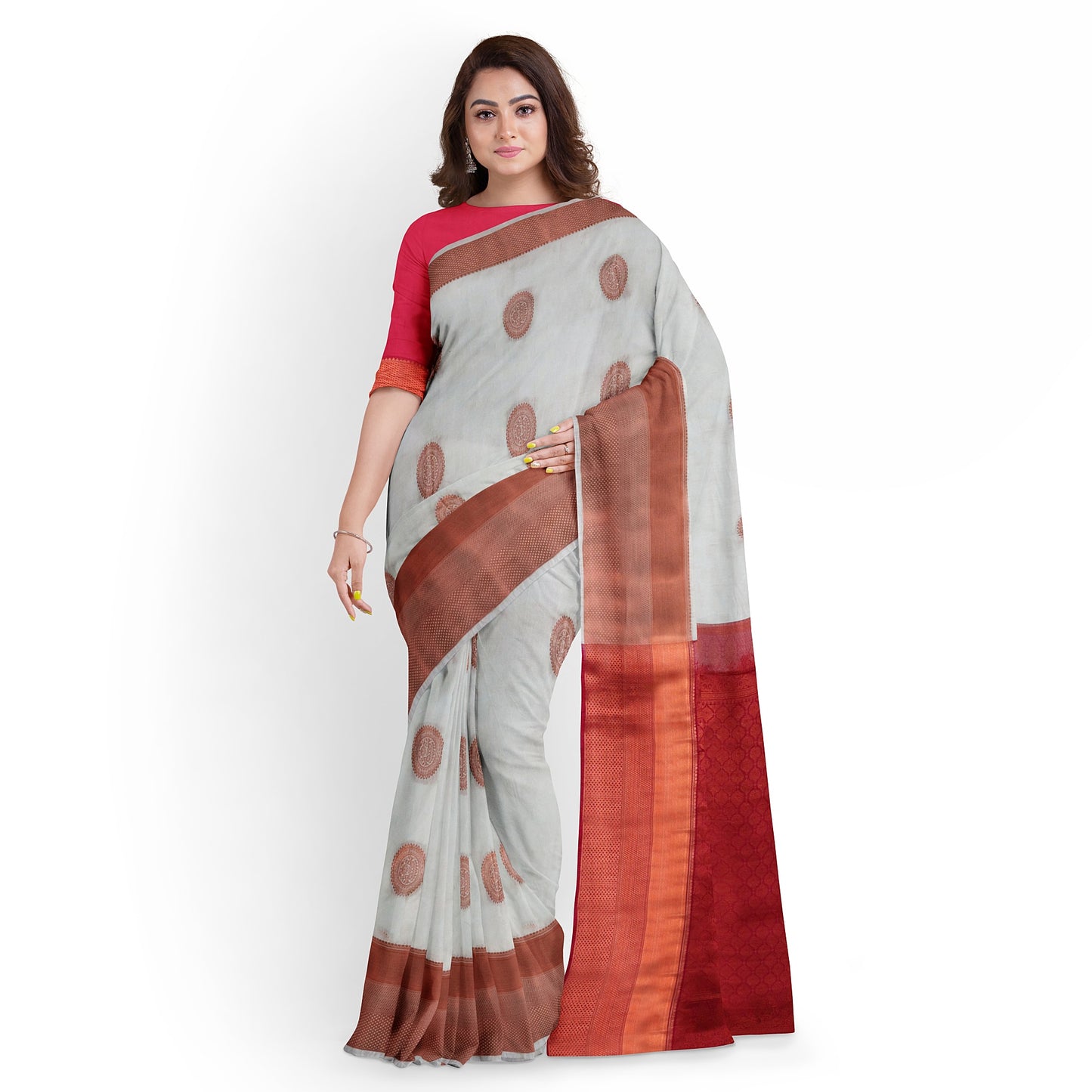 Kanchipuram Soft Silk Rich Pallu Saree