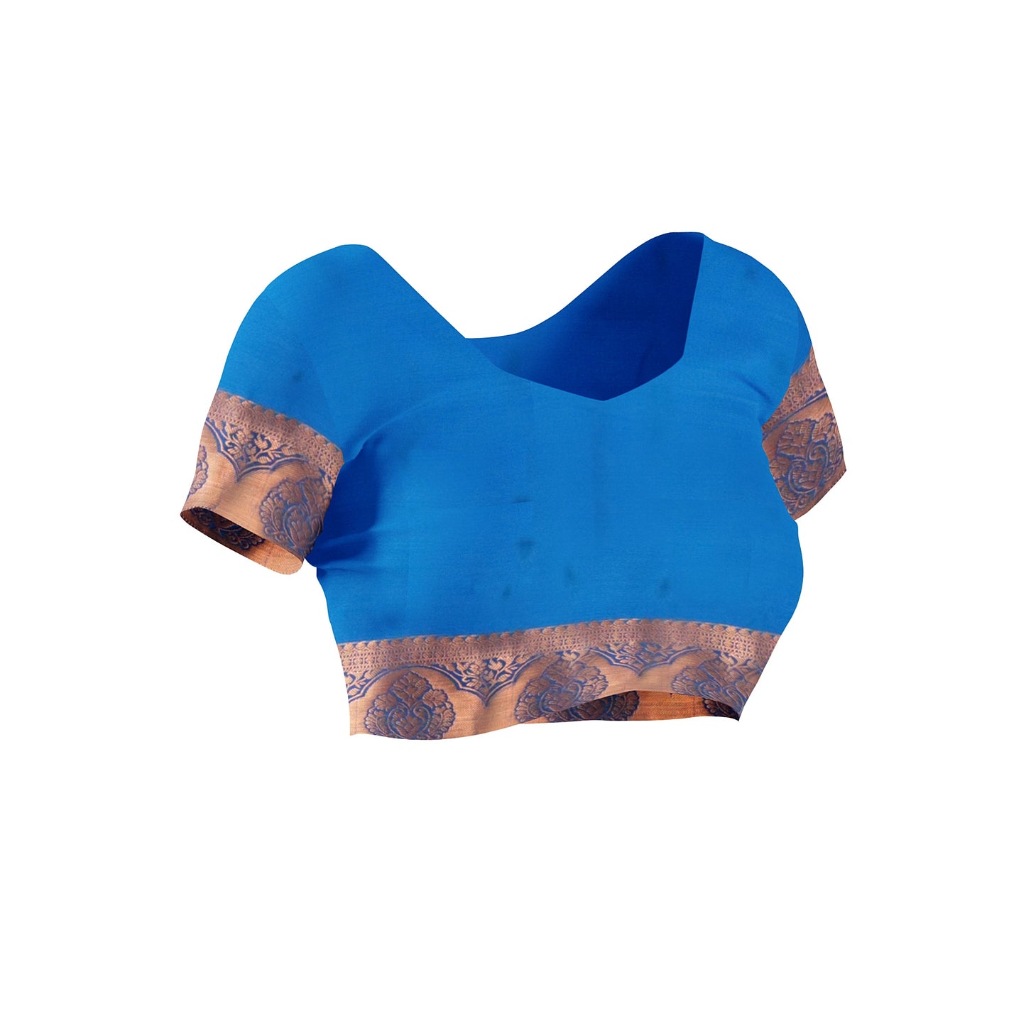 Kanchipuram Half Mix Rich Silk Saree