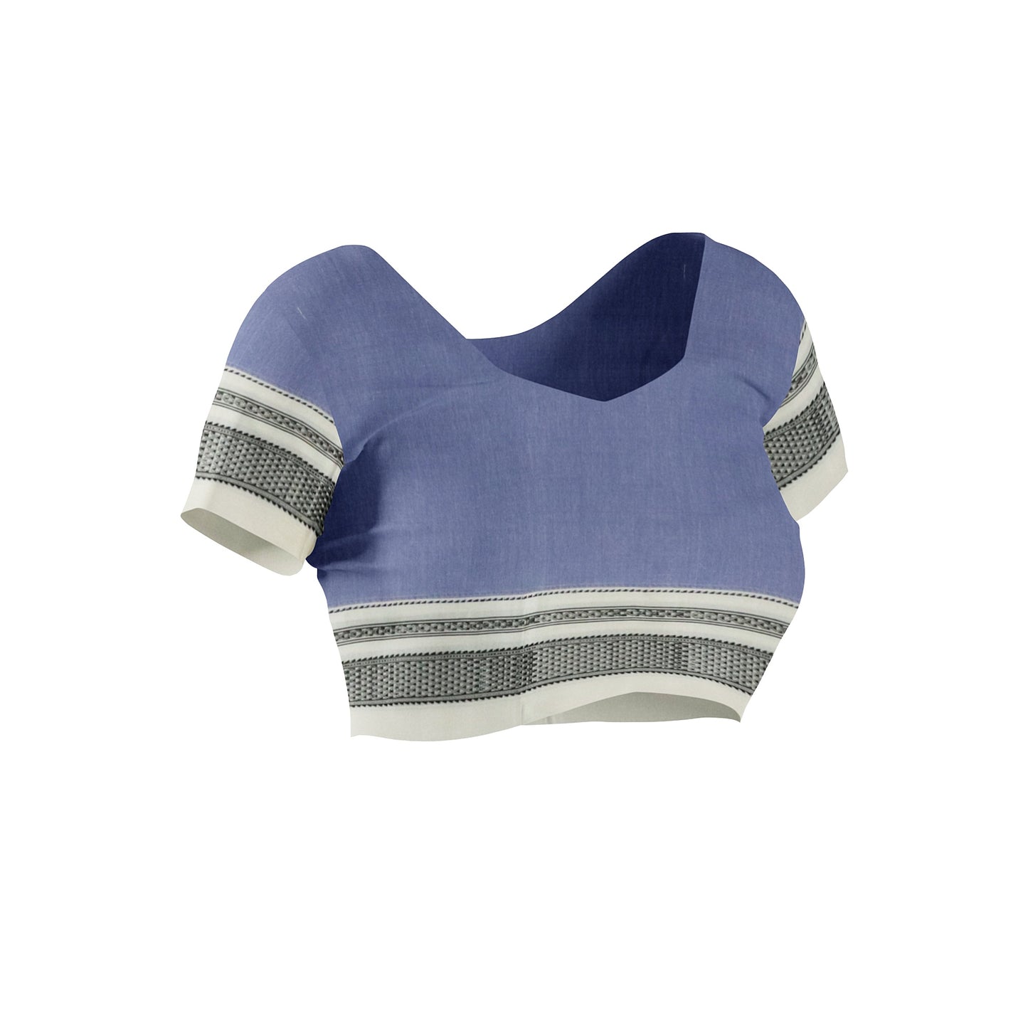 Ilkal Handloom Plain Pure Cotton Silk Saree