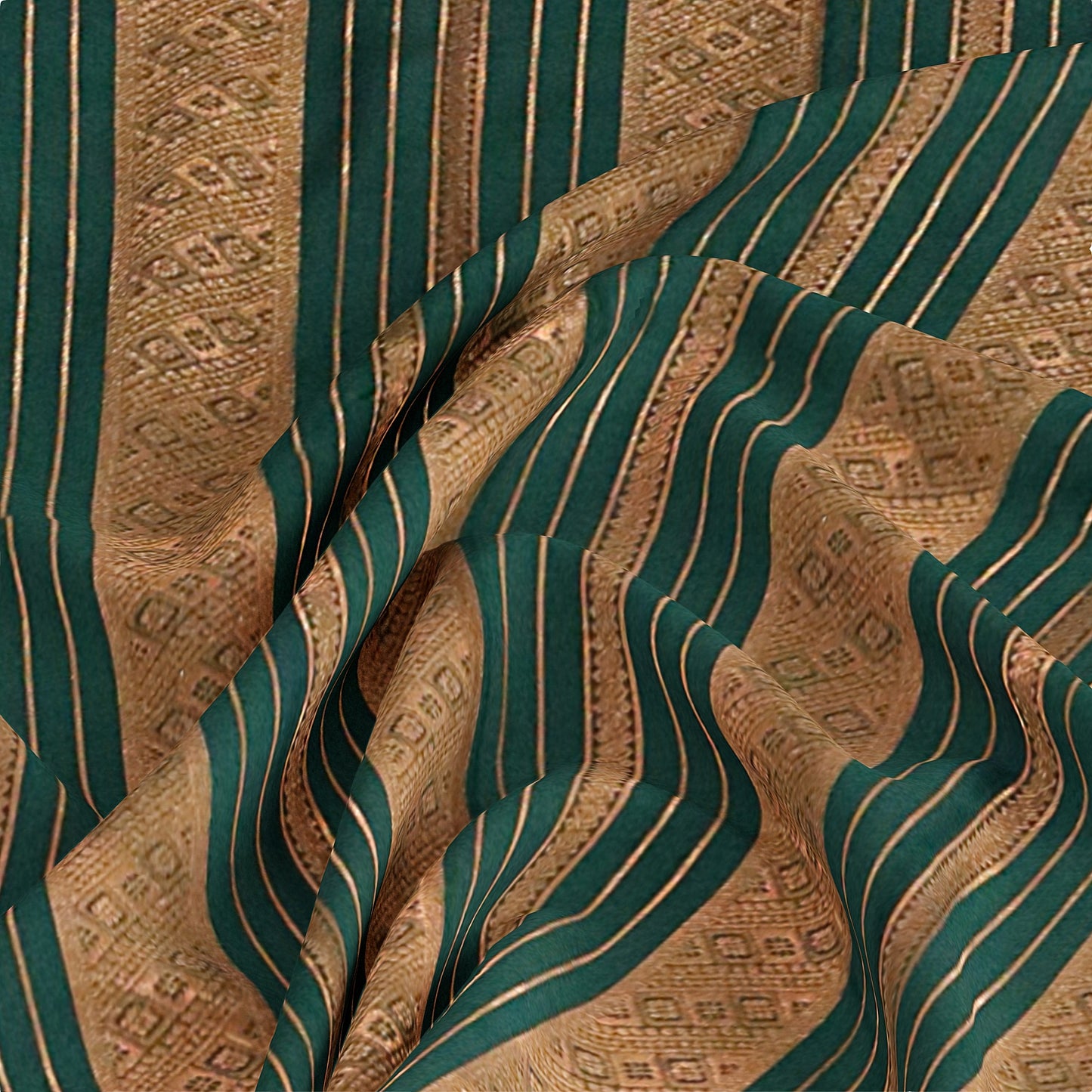 Kanchipuram Half Mix Rich Silk Saree