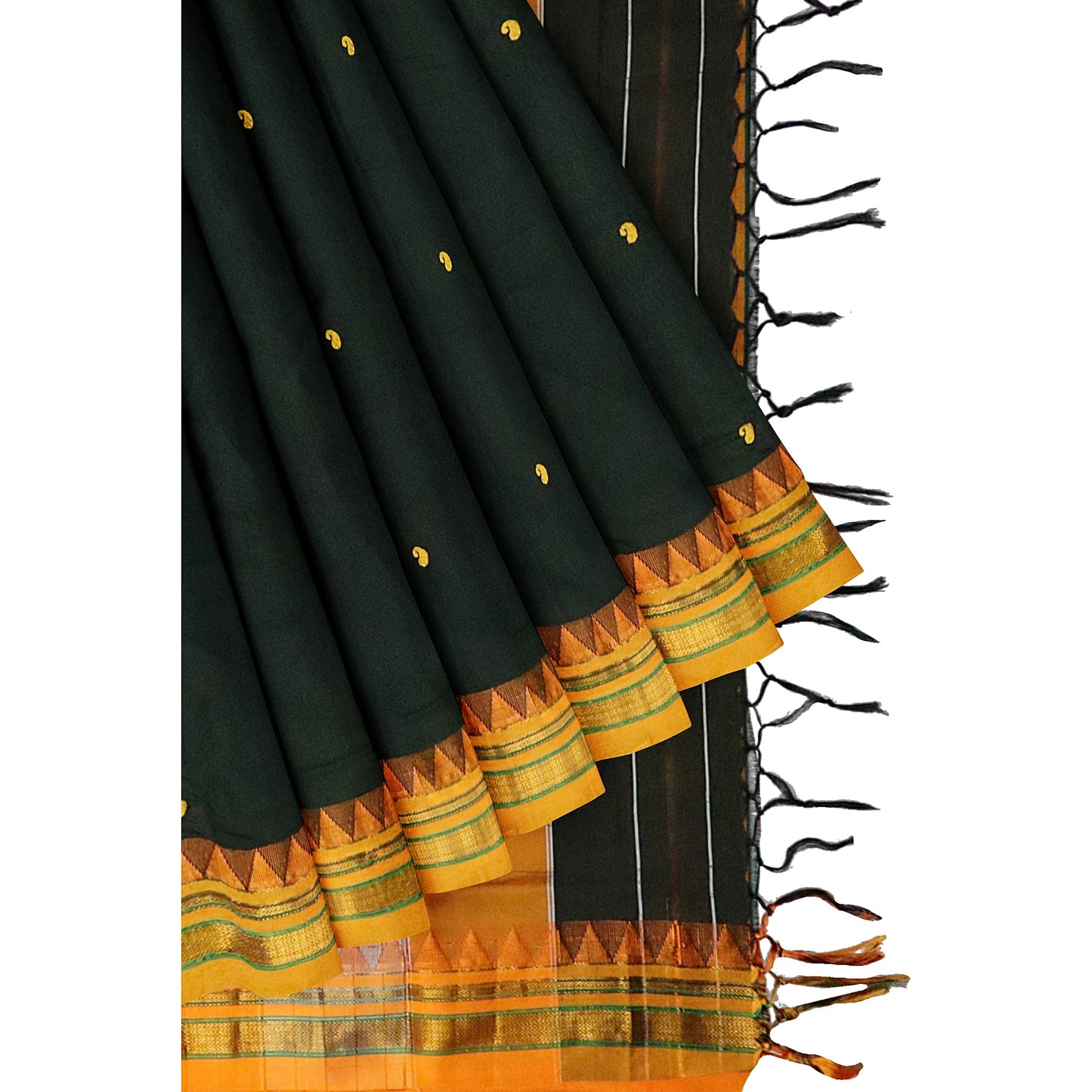 Ilkal Madurai Small Butta Cotton Saree