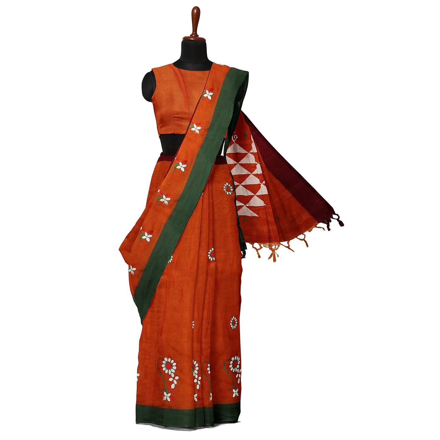 Banahatti Cotton Saree- Amsty
